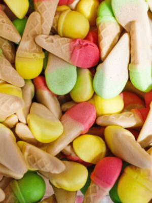 Ice cream gummy