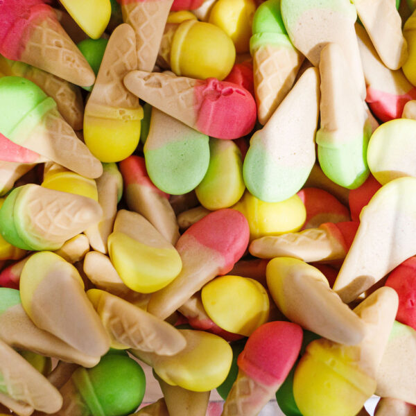 Ice cream gummy